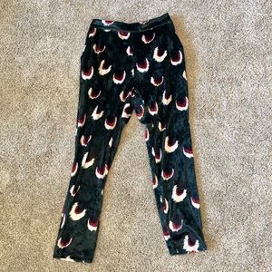 Peacock Velvet Pants Nasty Gal